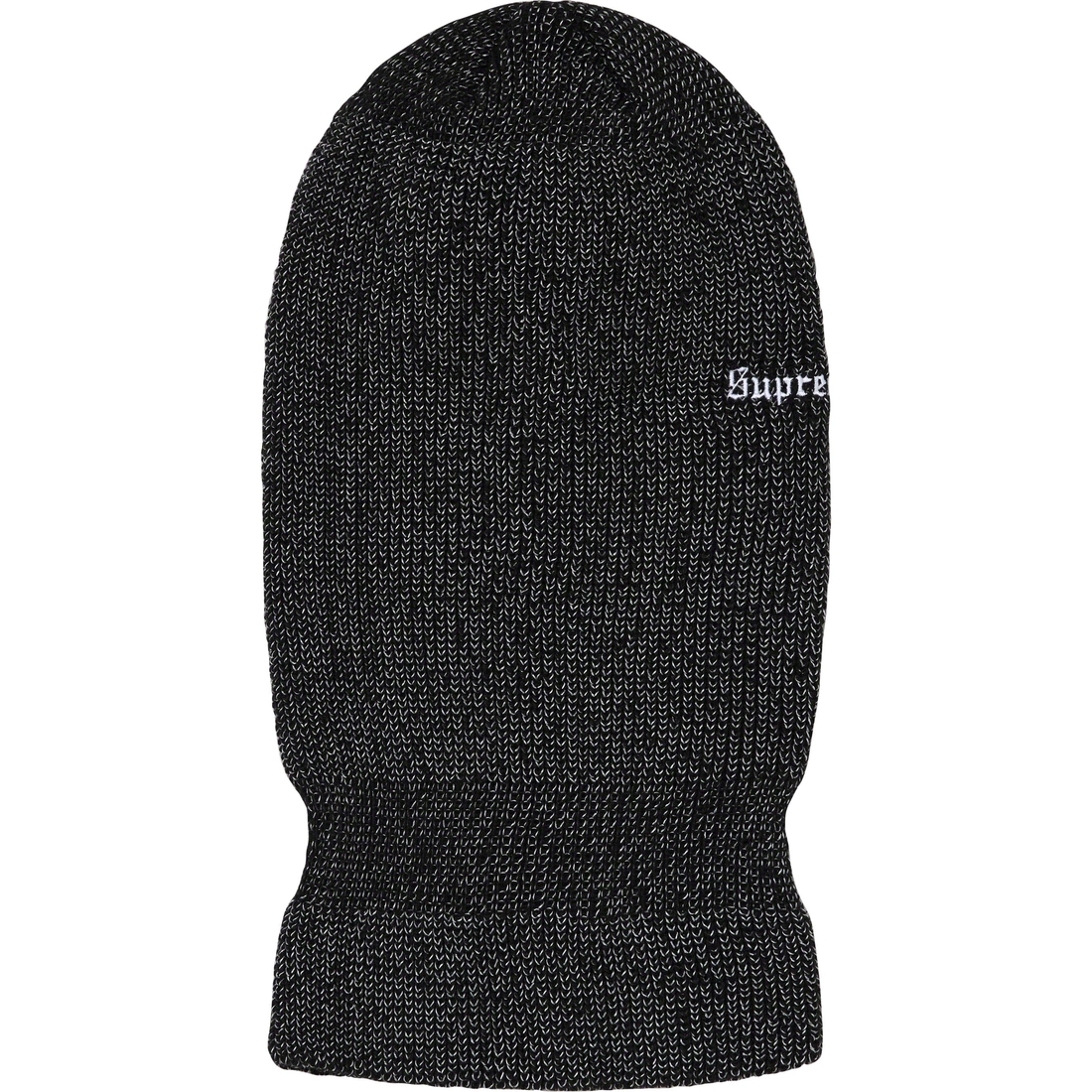 Supreme Reflective Balaclava (FW23) - Black - $54