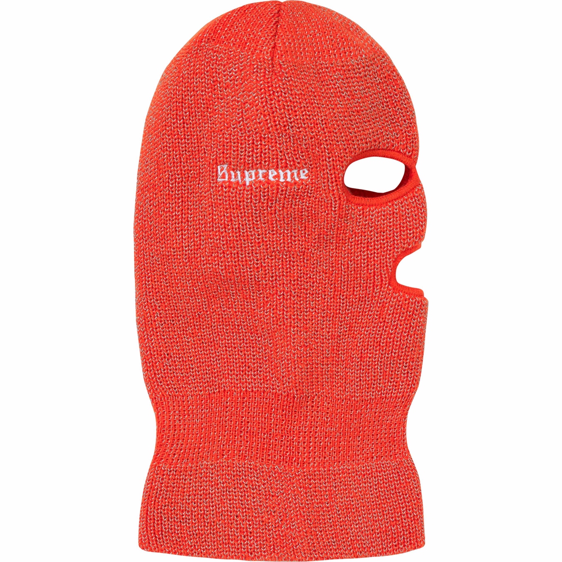 Supreme Reflective Balaclava (FW23) - Orange - $54