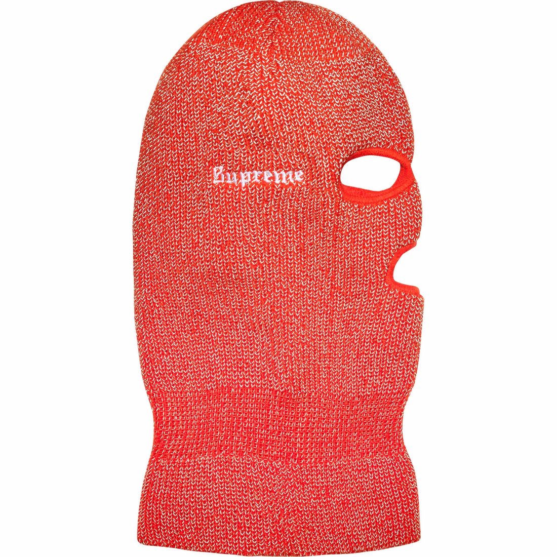 Supreme Reflective Balaclava (FW23) - Orange - $54