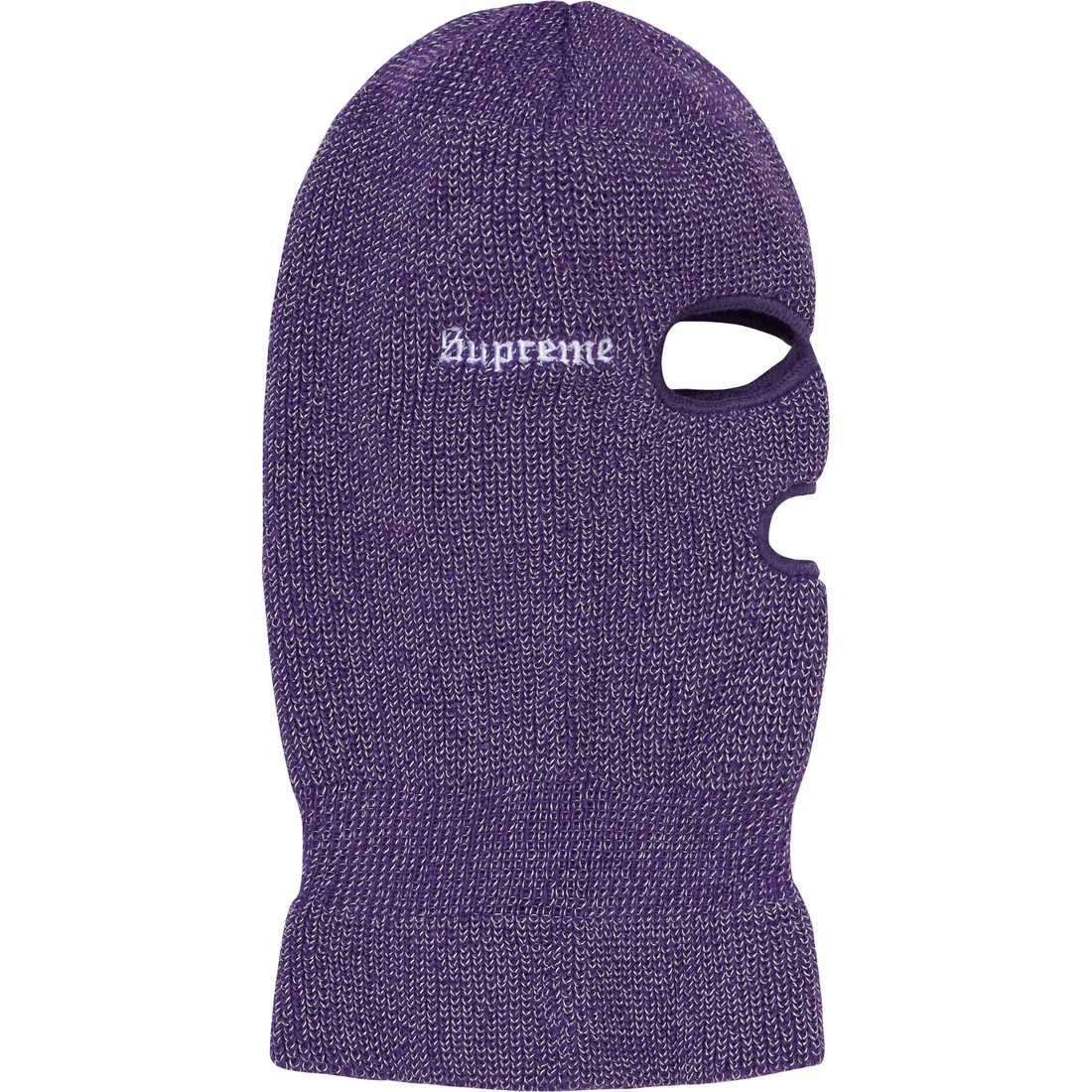 Supreme Reflective Balaclava (FW23) - Purple - $54