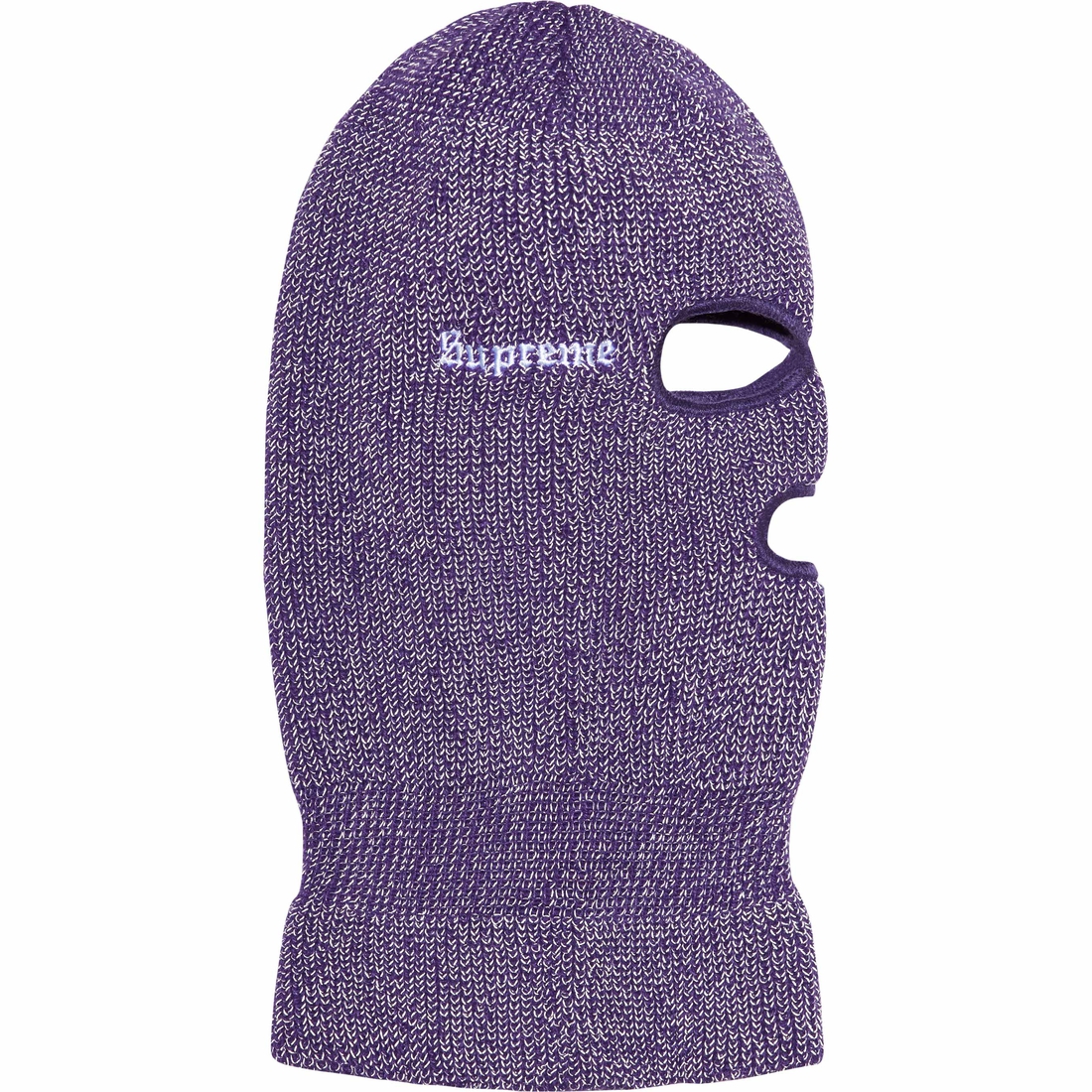 Supreme Reflective Balaclava (FW23) - Purple - $54