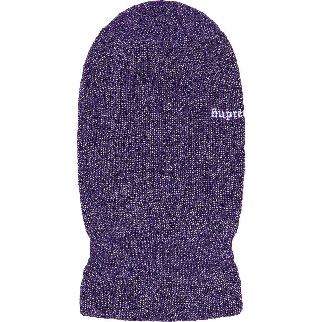 Supreme Reflective Balaclava (FW23) - Purple - $54