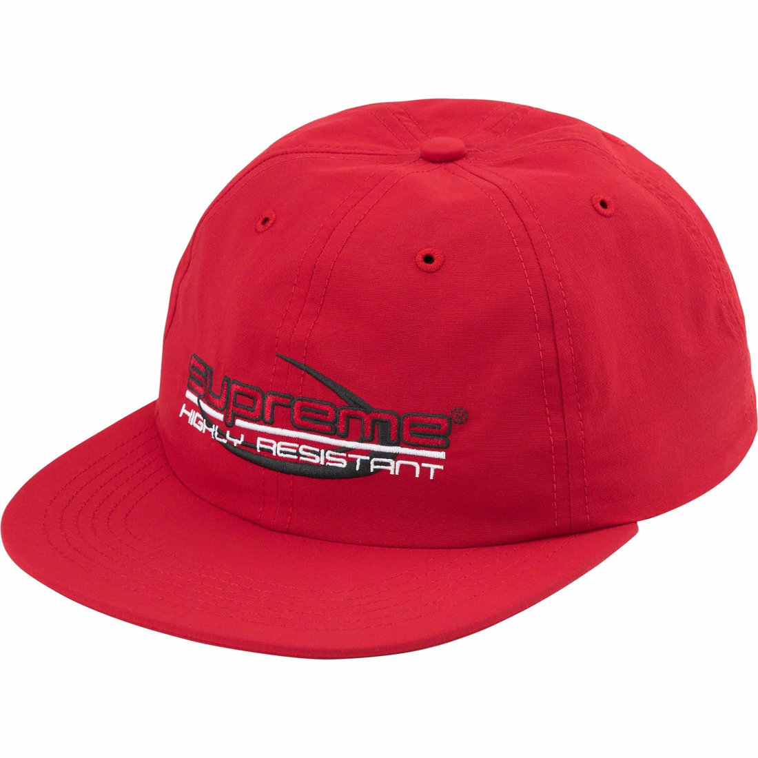 Supreme Resistant 6-Panel (FW23) - Red - $48