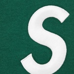 Supreme S Logo Zip Up Hooded Sweatshirt (FW23) - Dark Green