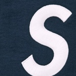 Supreme S Logo Zip Up Hooded Sweatshirt (FW23) - Navy