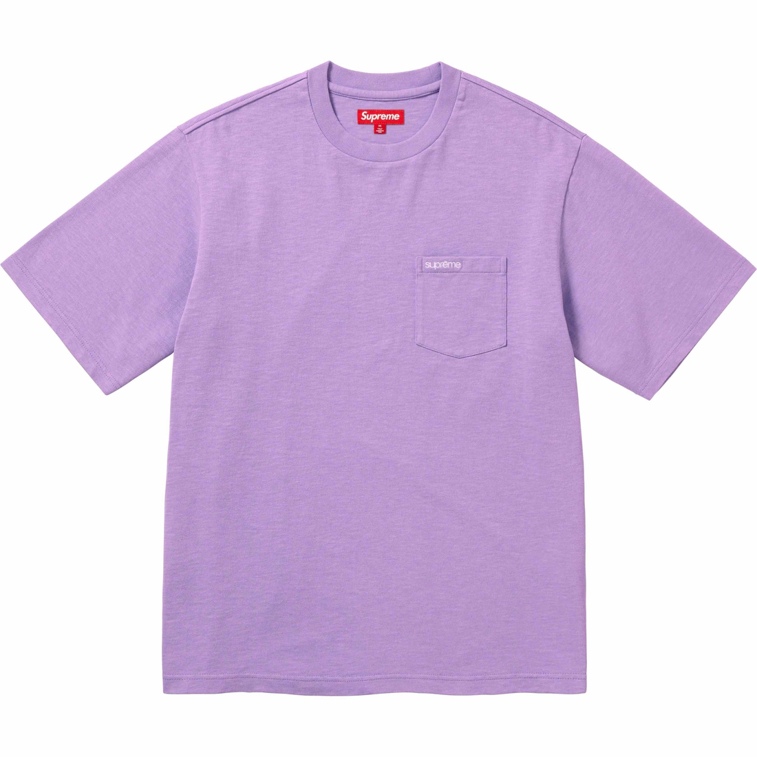 Supreme S S Pocket Tee (FW23) - Violet - $60