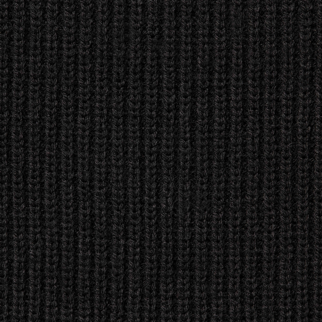 Supreme Small Box Polo Sweater (FW23) - Black - $148