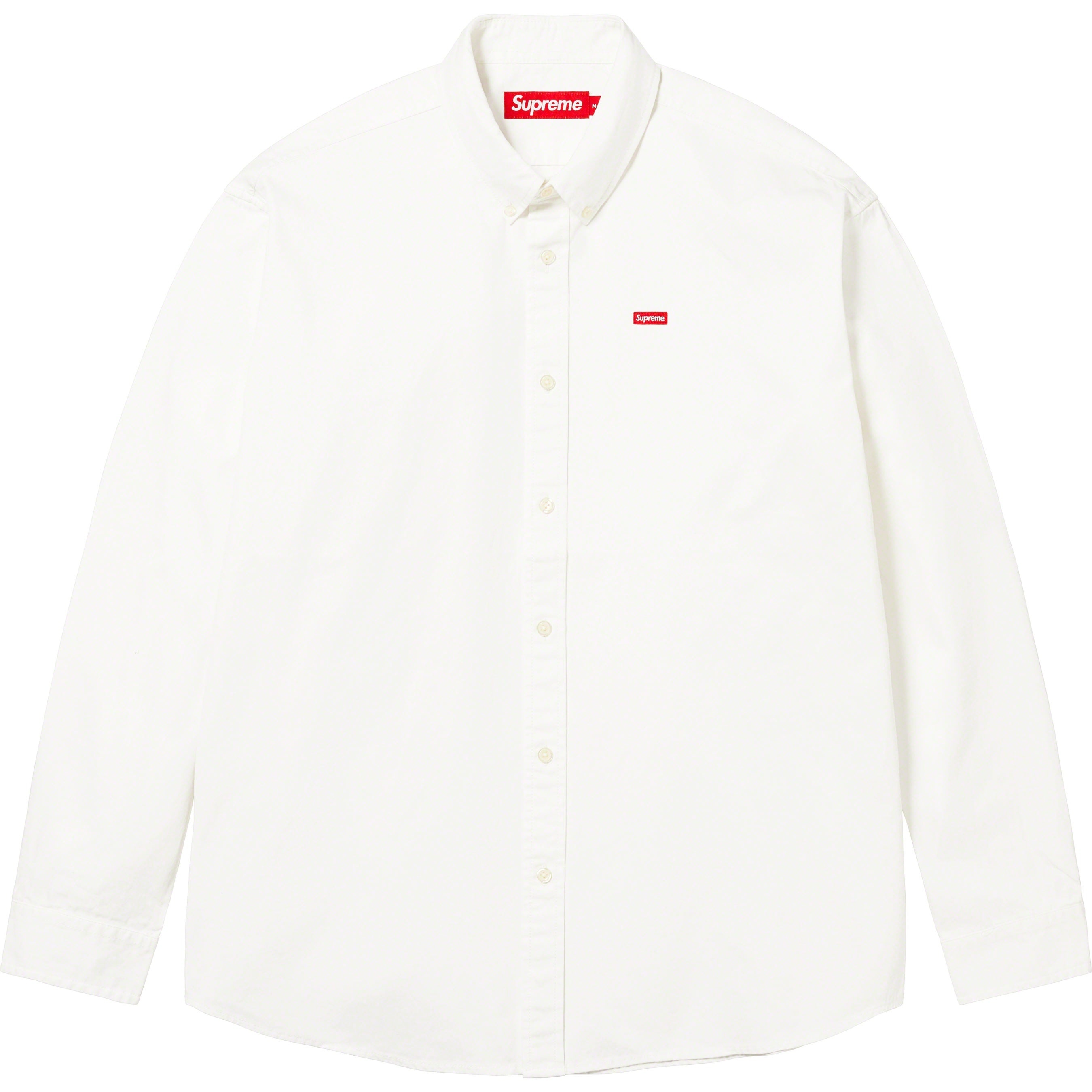 Supreme Small Box Shirt (FW23) - White - $128