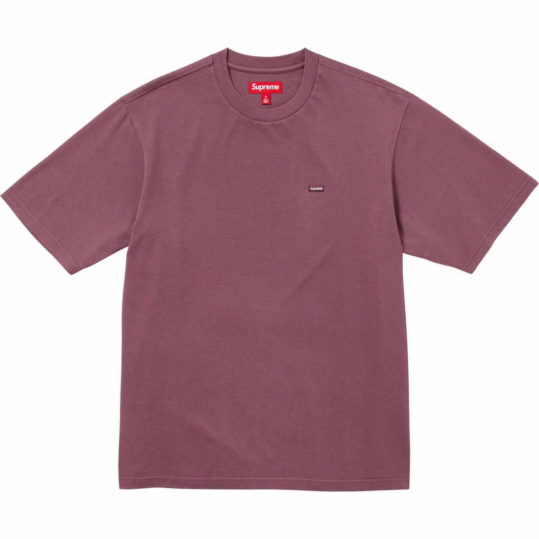 Supreme Small Box Tee (FW23) - Washed Plum - $60