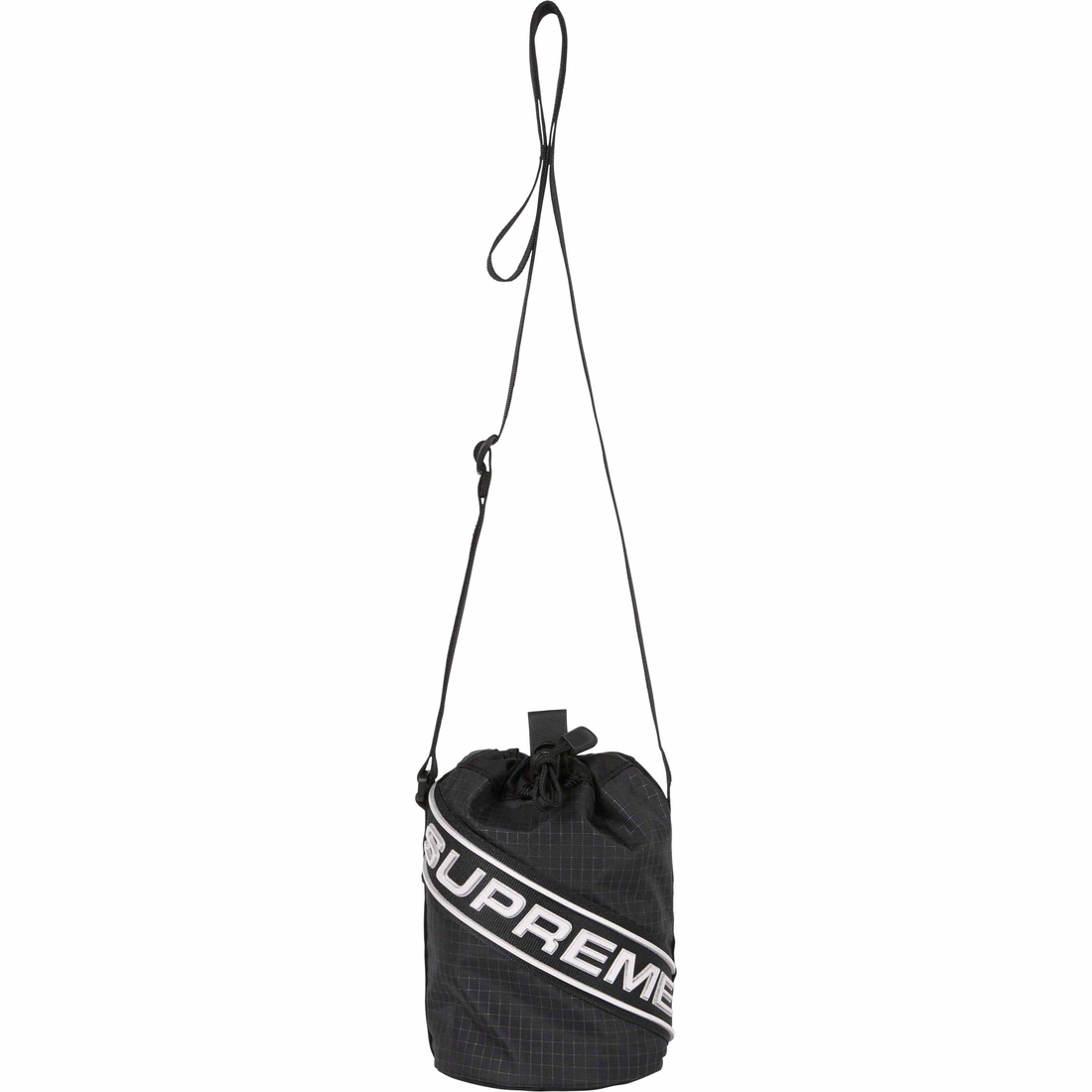 Supreme Small Cinch Pouch (FW23) - Black - $44