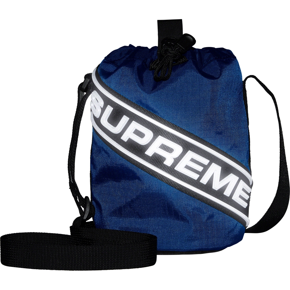 Supreme Small Cinch Pouch (FW23) - Blue - $44