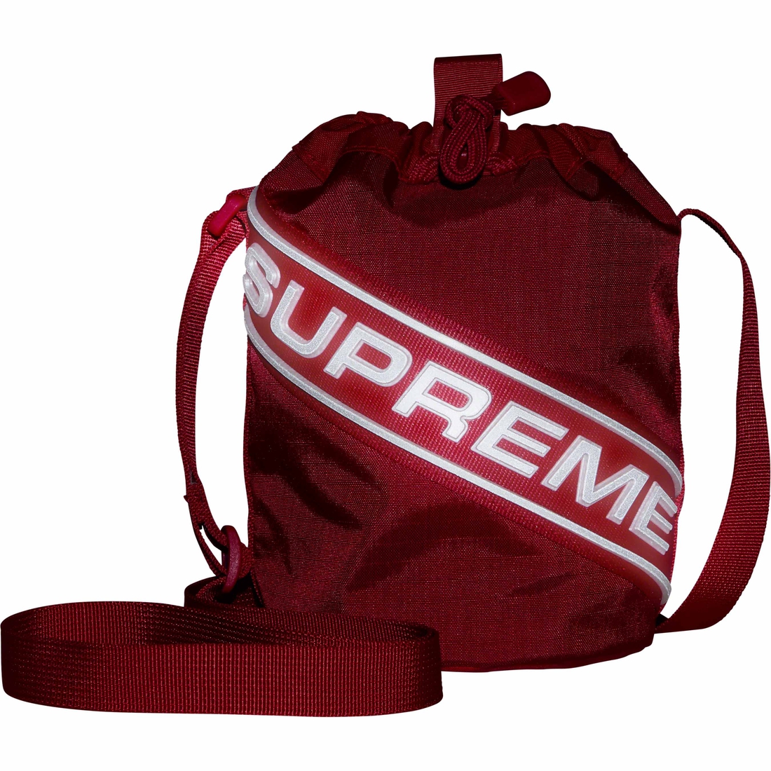 Supreme Small Cinch Pouch (FW23) - Red - $44