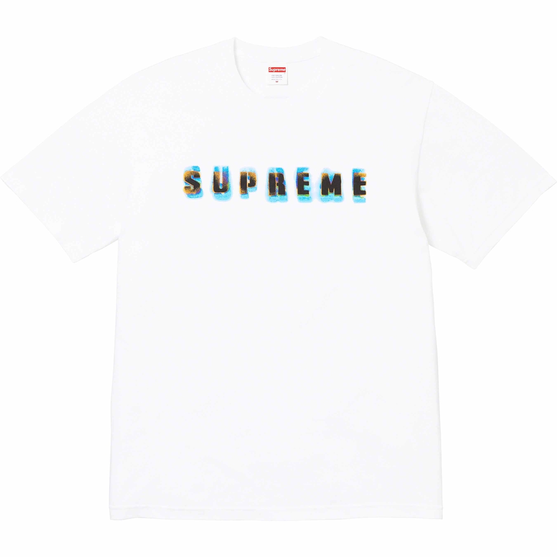 Supreme Stencil Tee (FW23) - White - $40