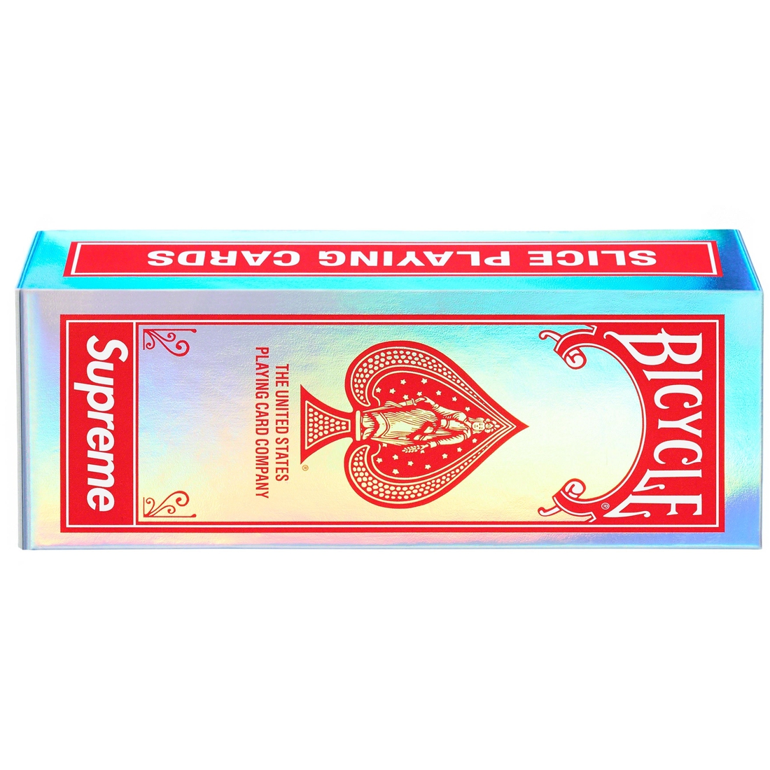 Supreme Supreme Bicycle Holographic Slice Cards (FW23) - Holographic - $18