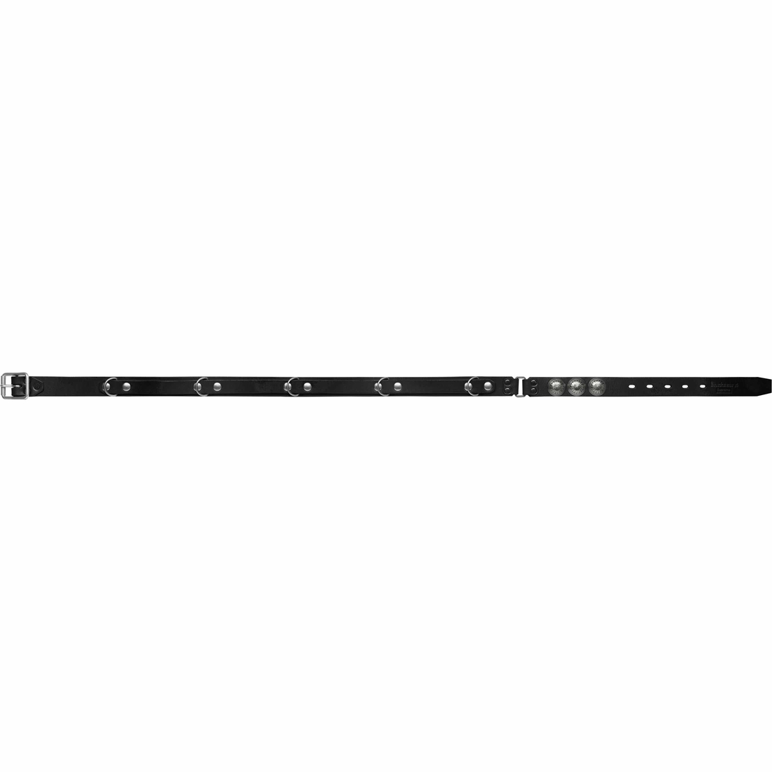 Supreme Supreme blackmeans Concho Leather Belt (FW23) - Black - $228