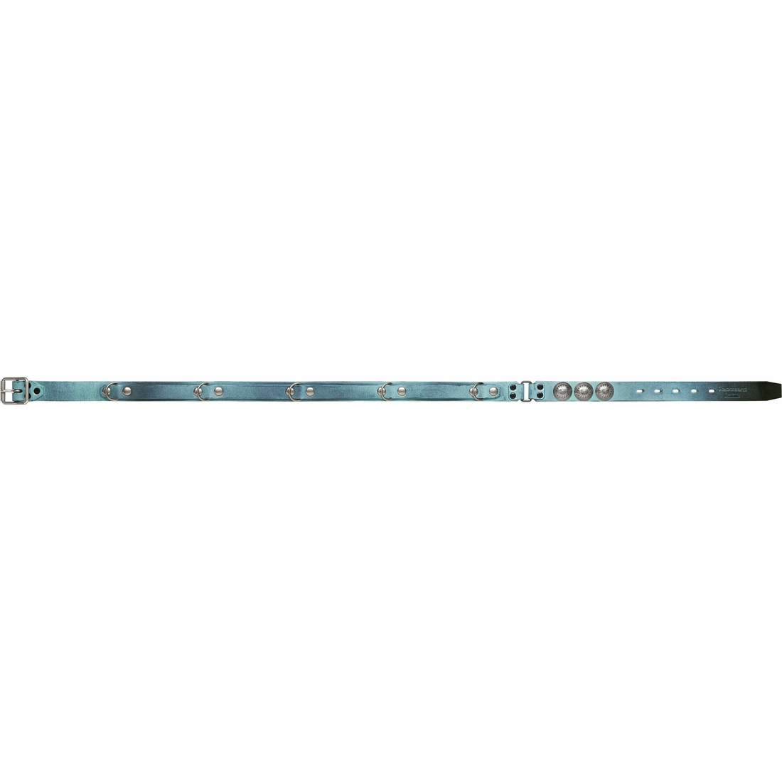 Supreme Supreme blackmeans Concho Leather Belt (FW23) - Light Green - $228