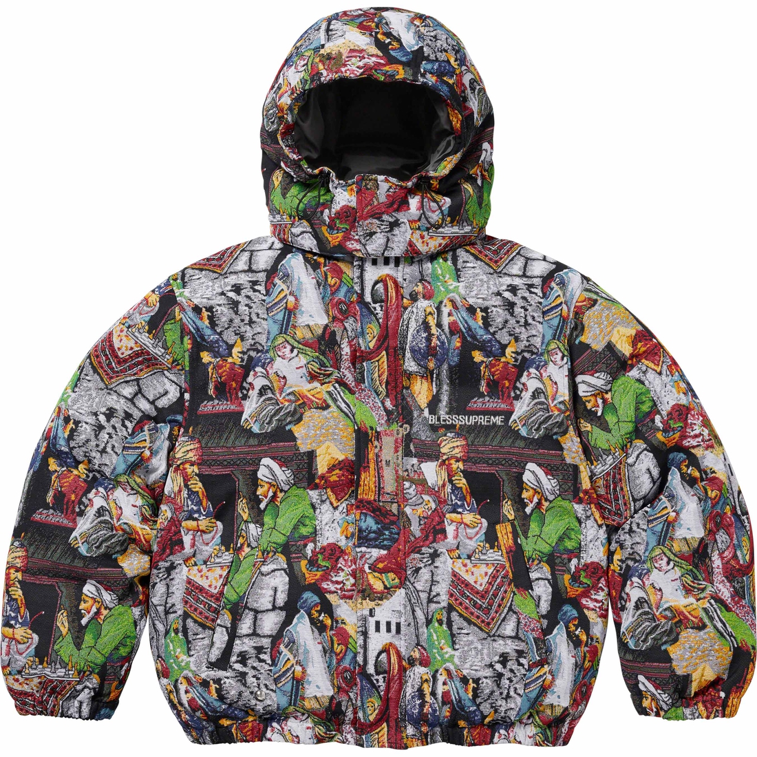 Supreme Supreme BLESS Tapestry Down Puffer Jacket (FW23) - Multicolor - $698