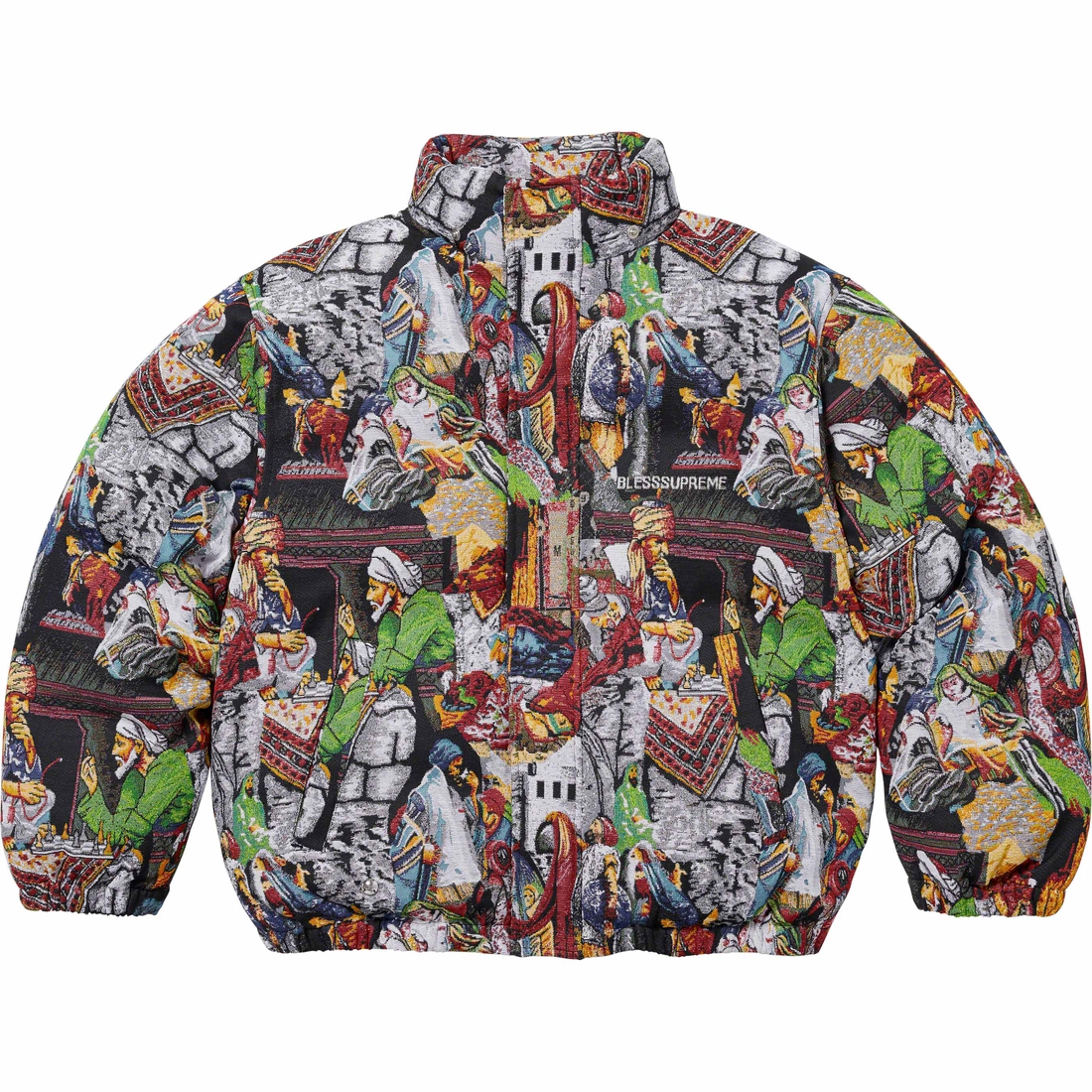 Supreme Supreme BLESS Tapestry Down Puffer Jacket (FW23) - Multicolor - $698