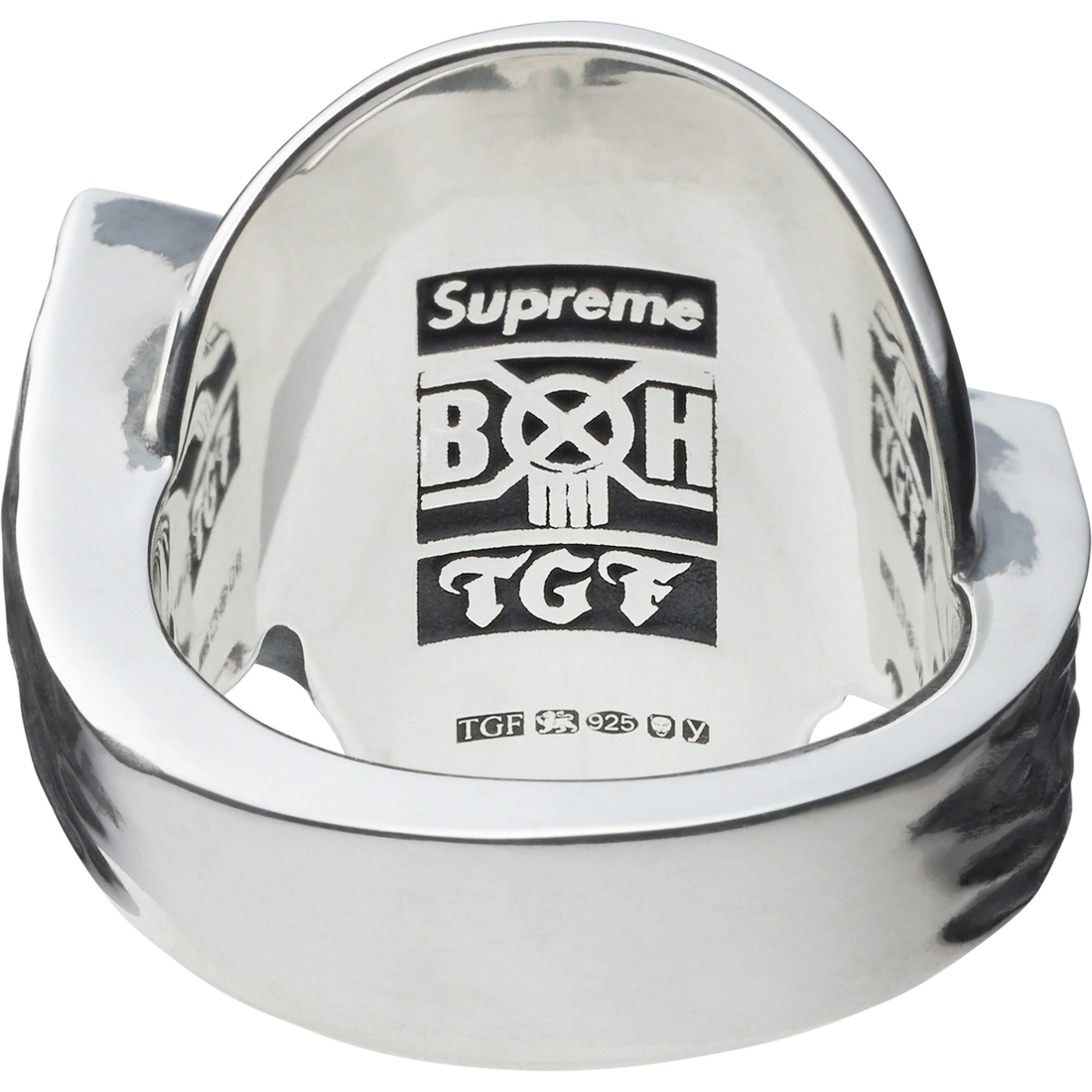 Supreme Supreme Bounty Hunter Silver Ring (FW23) - Silver - $298