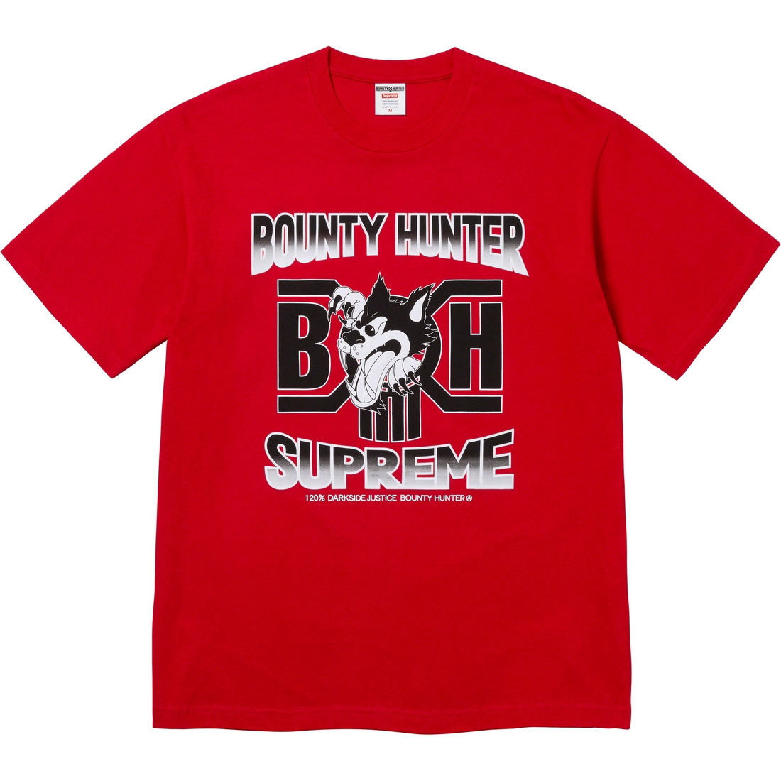 Supreme Supreme Bounty Hunter Wolf Tee (FW23) - Red - $48