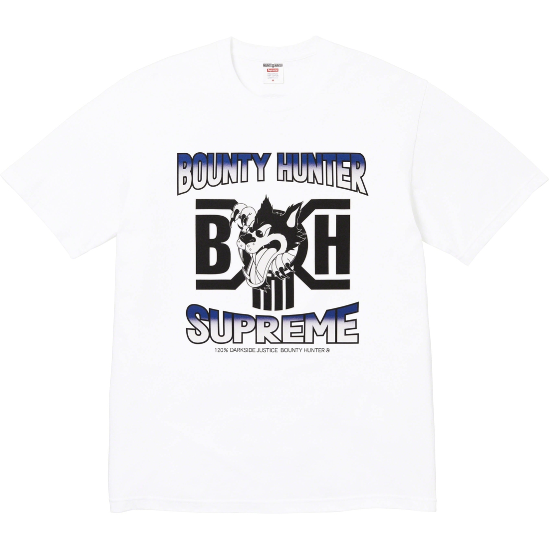 Supreme Supreme Bounty Hunter Wolf Tee (FW23) - White - $48