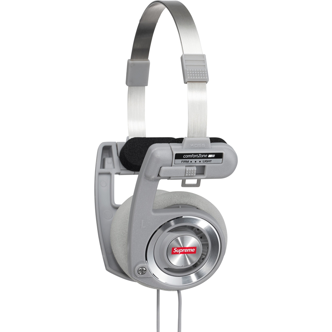 Supreme Supreme Koss PortaPro Headphones (FW23) - Silver - $68