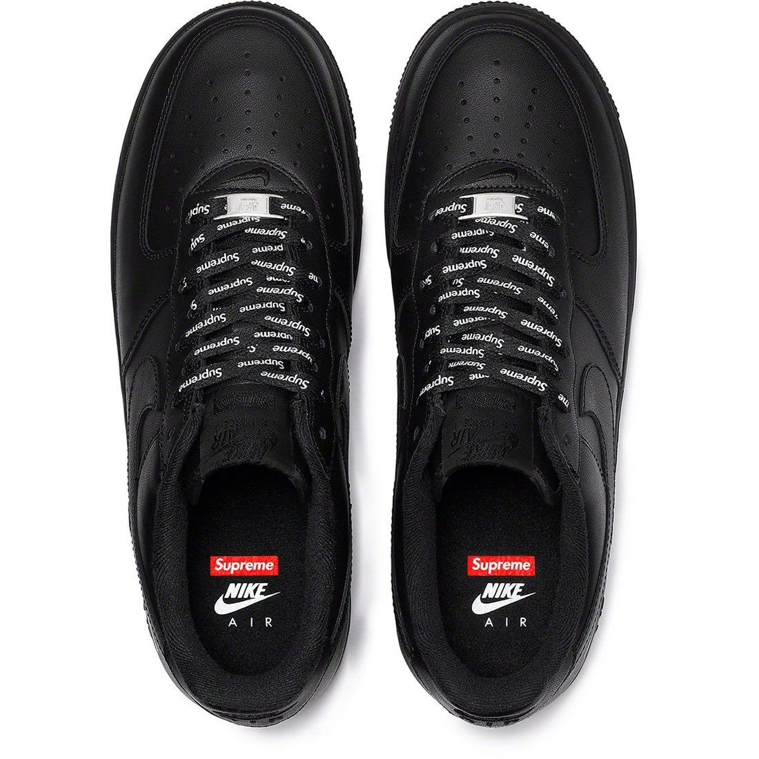 Supreme Supreme Nike Air Force 1 Low (FW23) - Black - $118