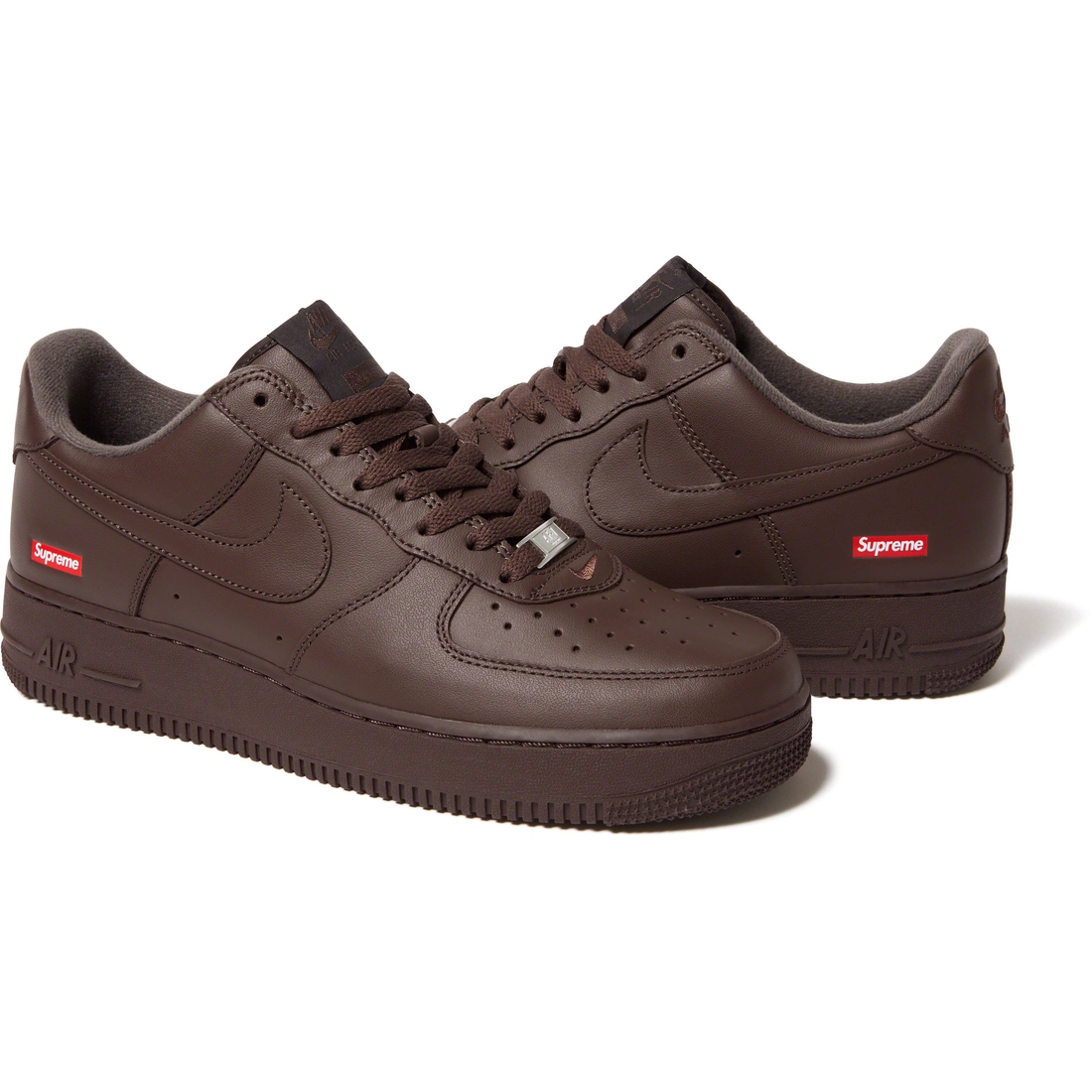 Supreme Supreme Nike Air Force 1 Low (FW23) - Brown - $118
