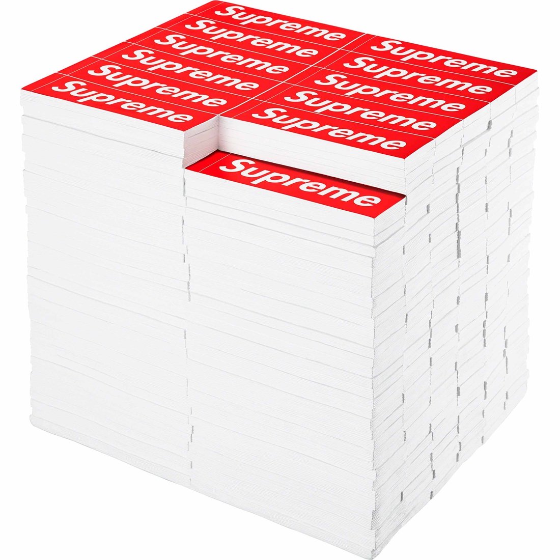 Supreme Supreme Rotary Hero Sticker Bricks Stool Side Table (FW23) - Red - $268