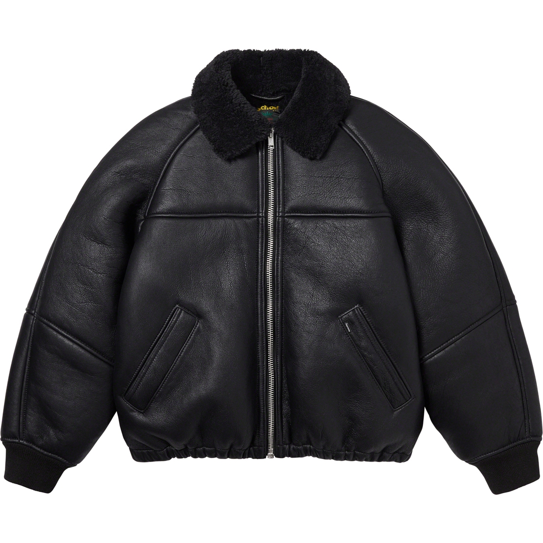 Supreme Supreme Schott Shearling Bomber Jacket (FW23) - Black - $1498