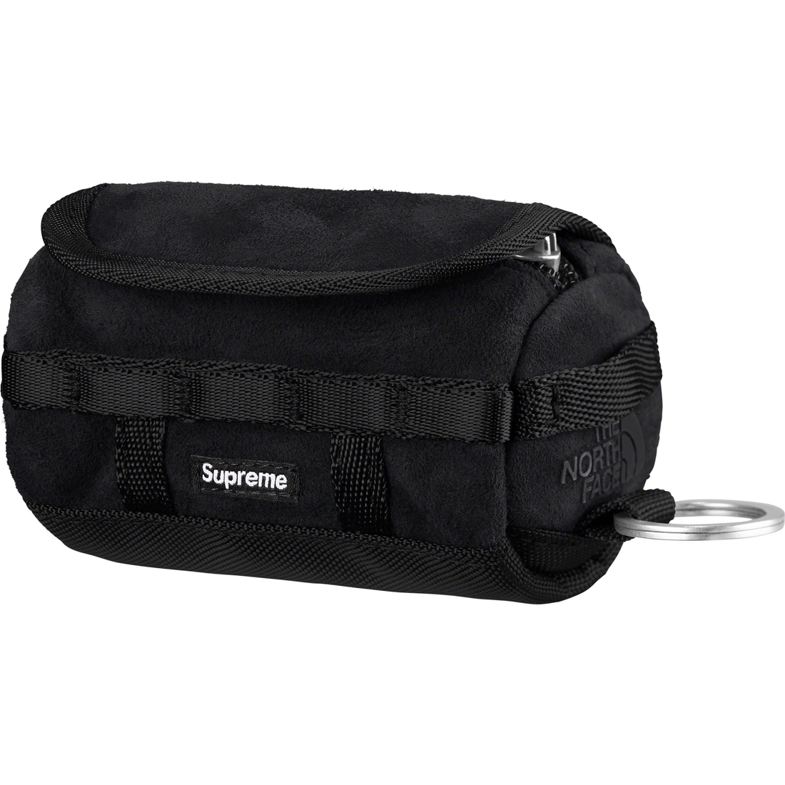 Supreme Supreme The North Face Suede Base Camp Duffle Keychain (FW23) - Black - $38