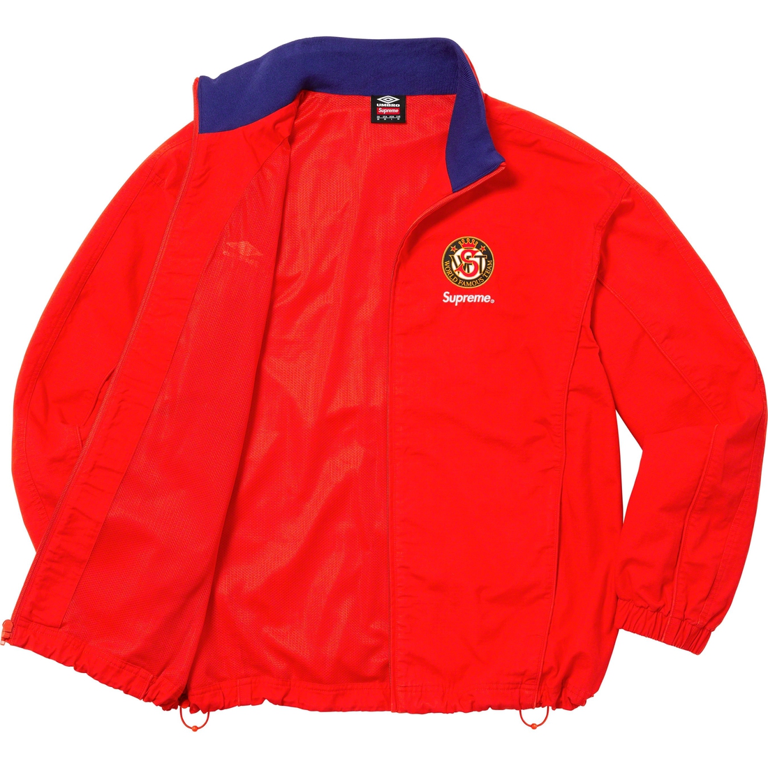 Supreme Supreme Umbro Cotton Ripstop Track Jacket (FW23) - Red - $188