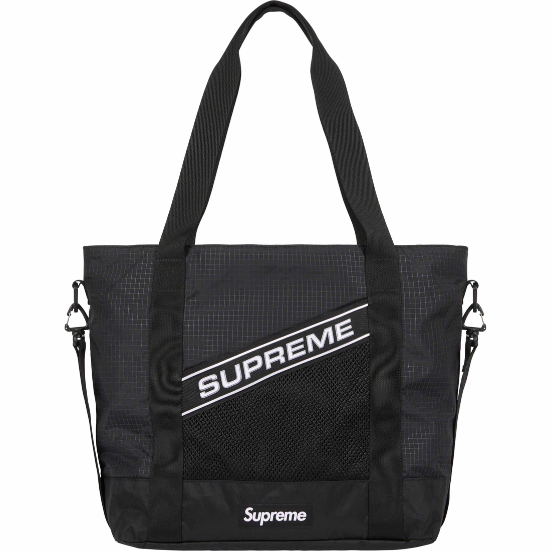 Supreme Tote Bag (FW23) - Black - $118