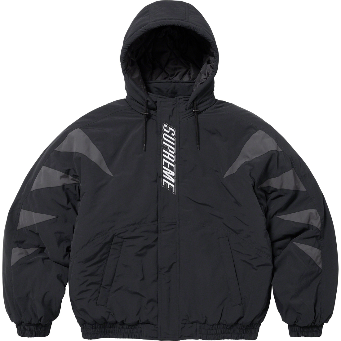 Supreme Wildcat Sideline Puffer Jacket (FW23) - Black - $248