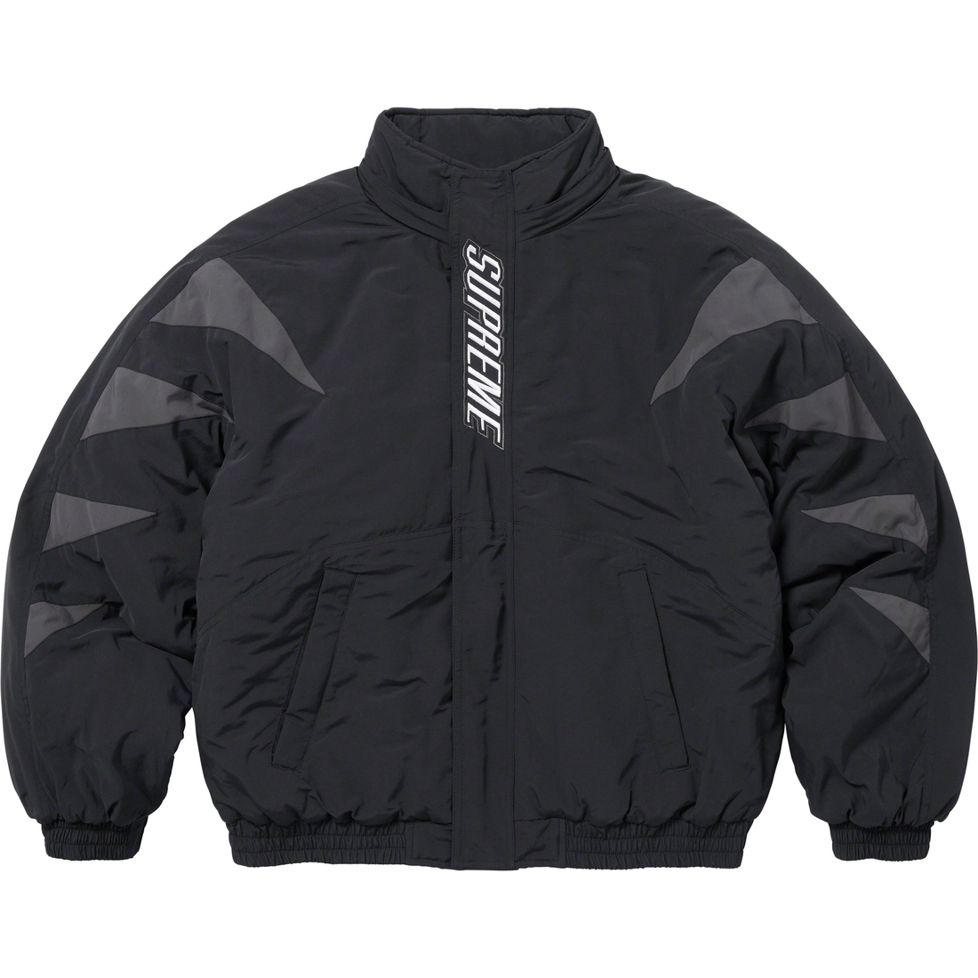 Supreme Wildcat Sideline Puffer Jacket (FW23) - Black - $248