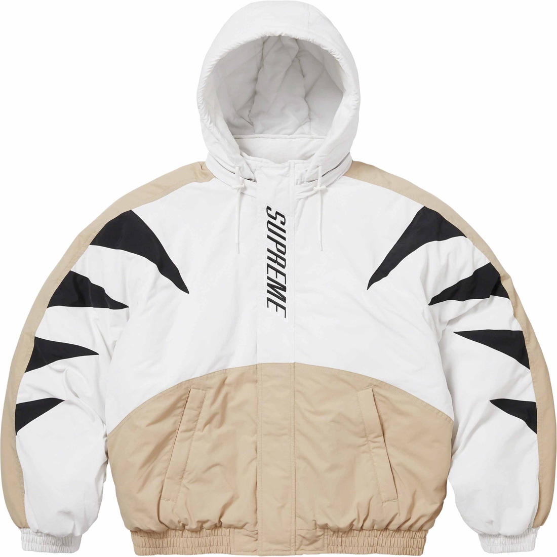 Supreme Wildcat Sideline Puffer Jacket (FW23) - Grey - $248