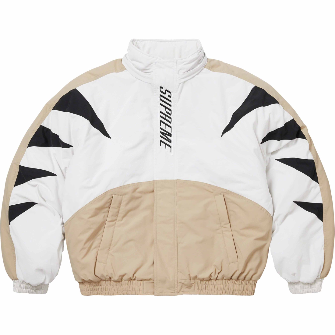 Supreme Wildcat Sideline Puffer Jacket (FW23) - Grey - $248