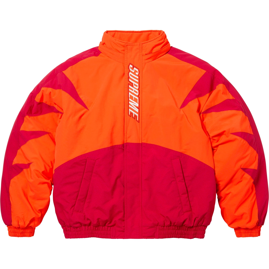 Supreme Wildcat Sideline Puffer Jacket (FW23) - Orange - $248