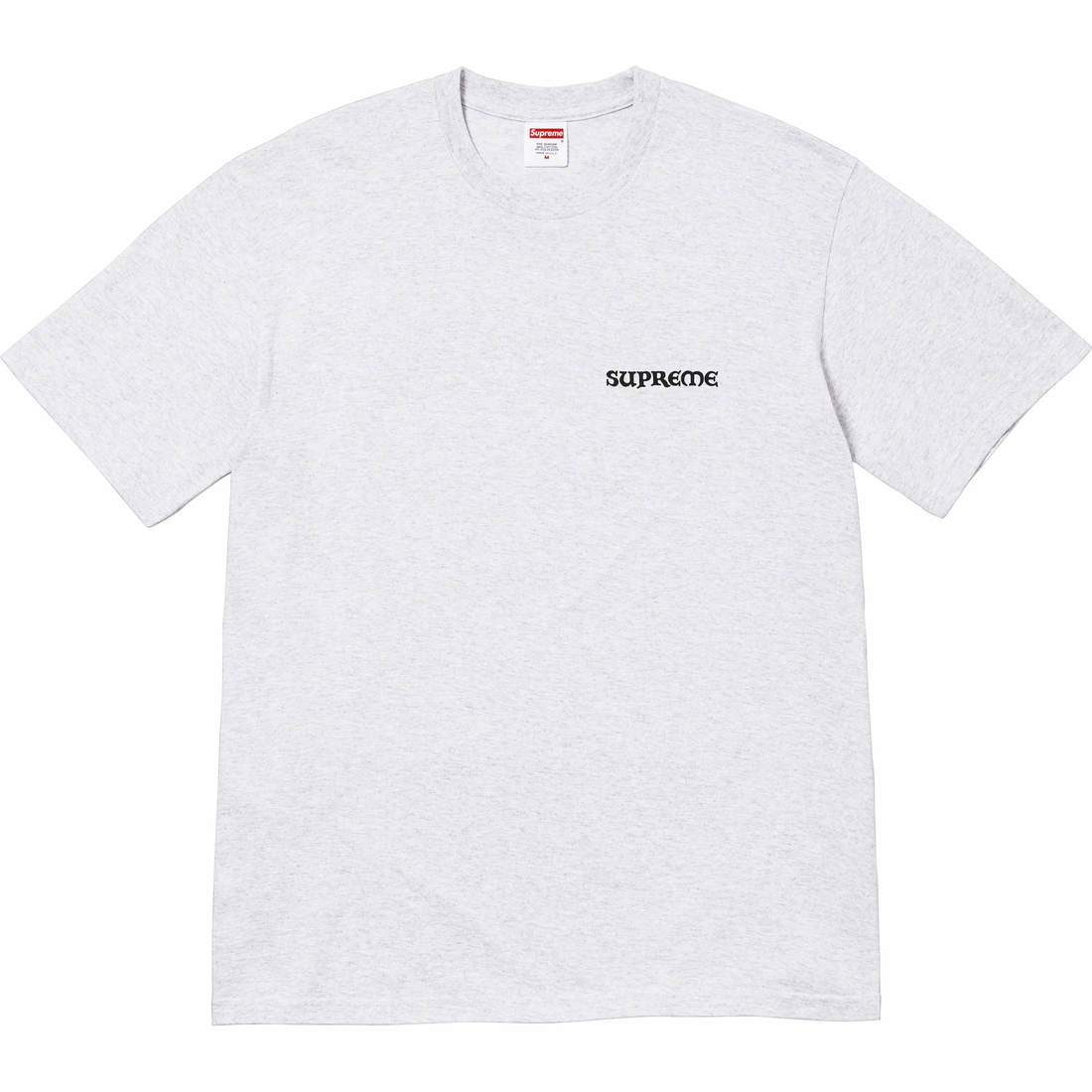 Supreme Worship Tee (FW23) - Ash Grey - $40