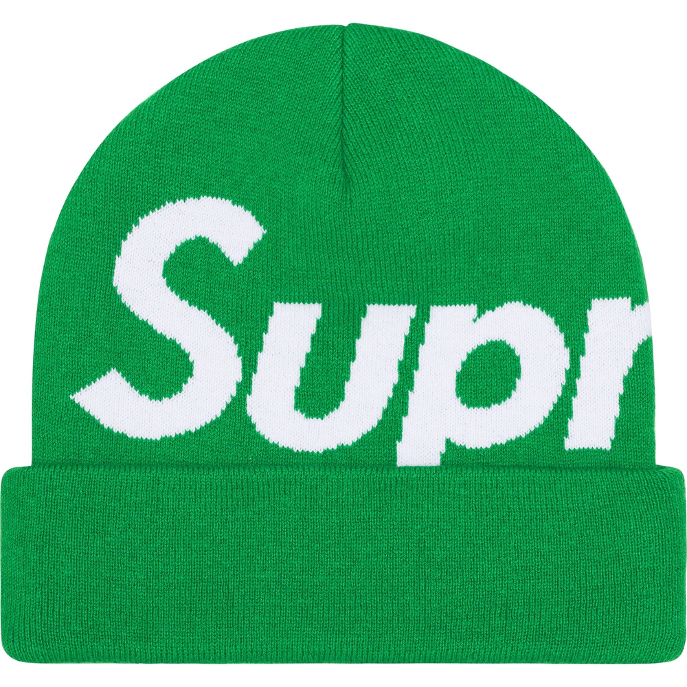 Supreme Big Logo Beanie (FW23) - $44