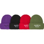 Supreme Classic Logo Chunky Ribbed Beanie (FW23)