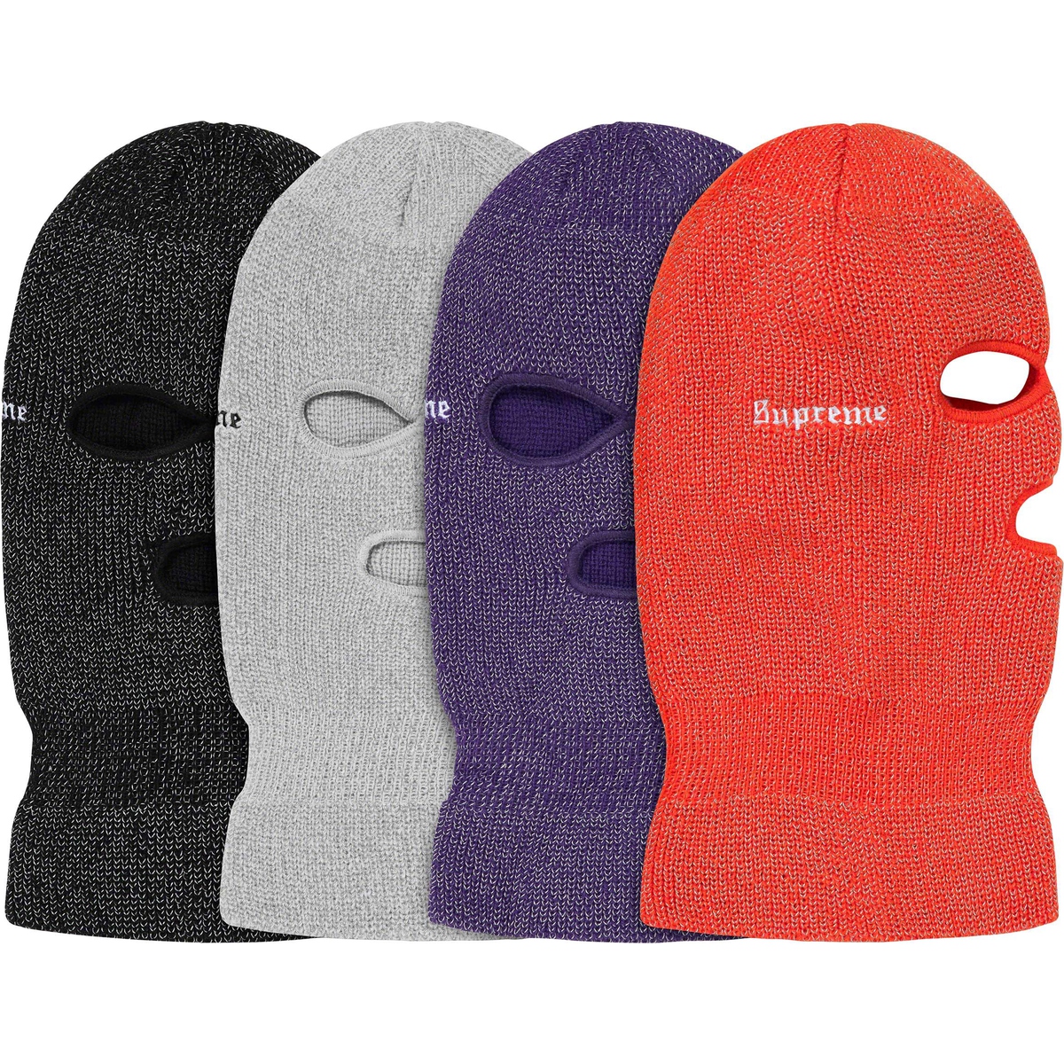 Supreme Reflective Balaclava (FW23) - $54