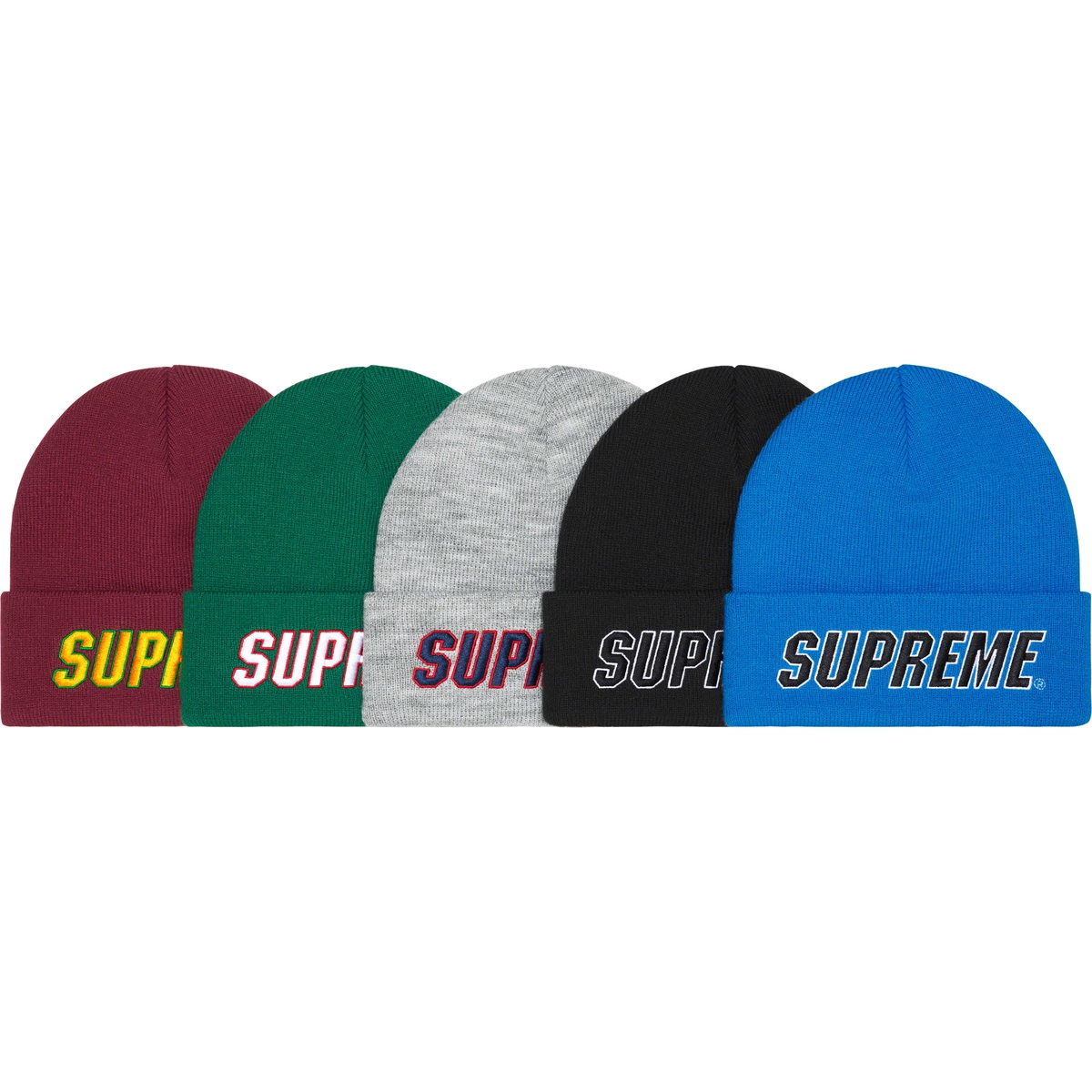 Supreme Slant Beanie (FW23) - $40