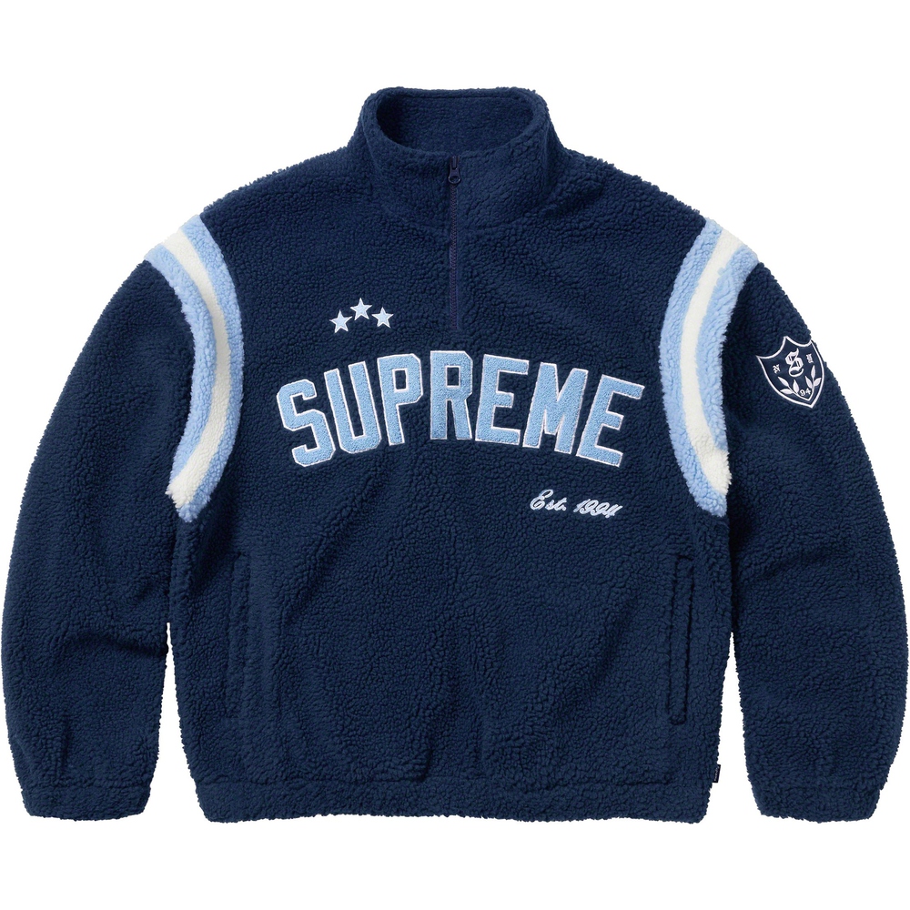 Supreme Arc Half Zip Fleece Pullover (FW23) - $188