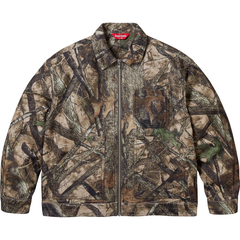 Supreme Moleskin Work Jacket (FW23) - $228