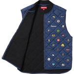 Supreme Pins Quilted Work Vest (FW23)