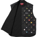 Supreme Pins Quilted Work Vest (FW23)
