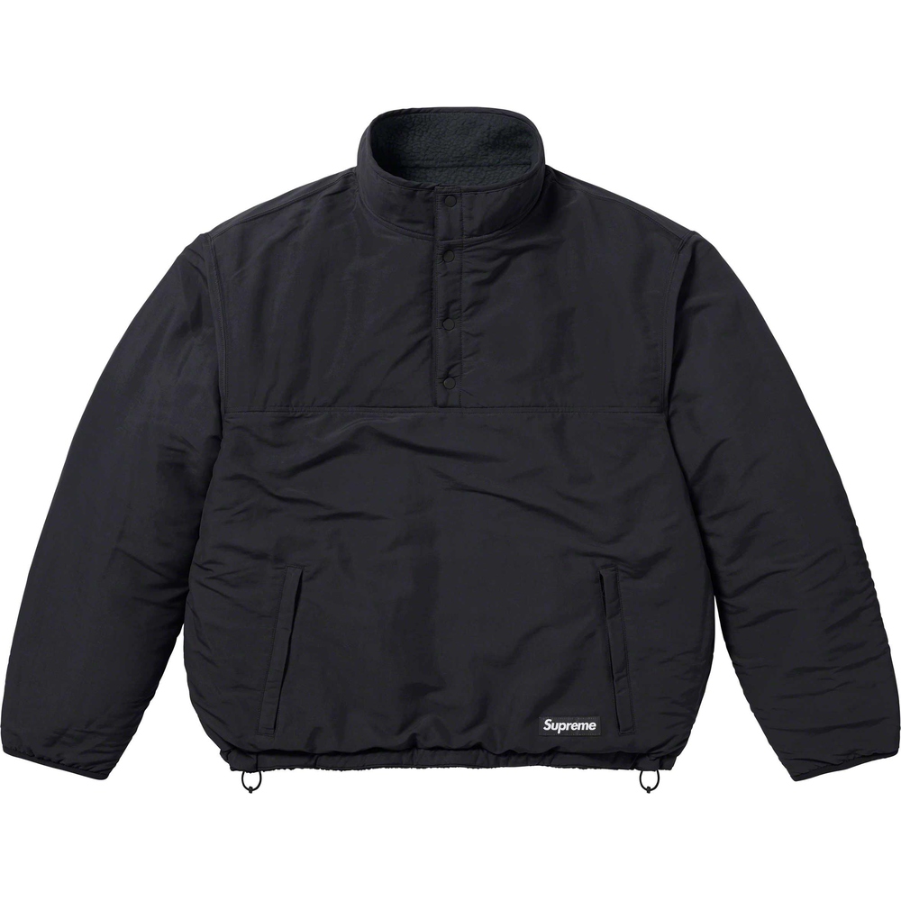 Supreme Polartec Shearling Reversible Pullover (FW23) - $198