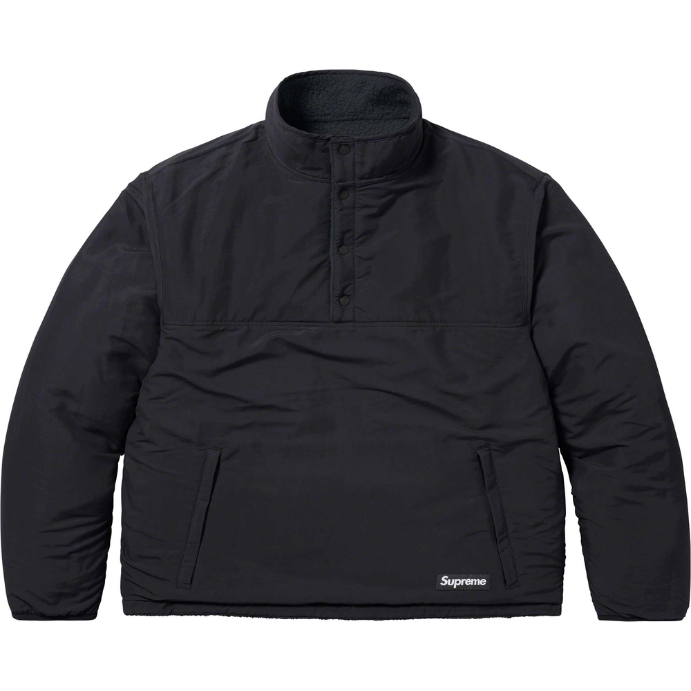 Supreme Polartec Shearling Reversible Pullover (FW23) - $198