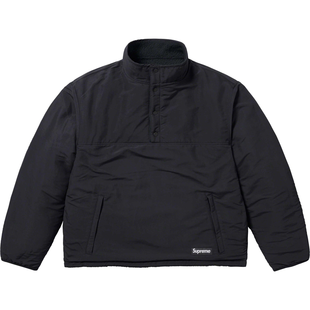 Supreme Polartec Shearling Reversible Pullover (FW23) - $198